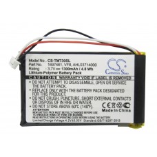 Bateria Compatível Tomtom GO920 3.7V 4.8Wh 1300mAh